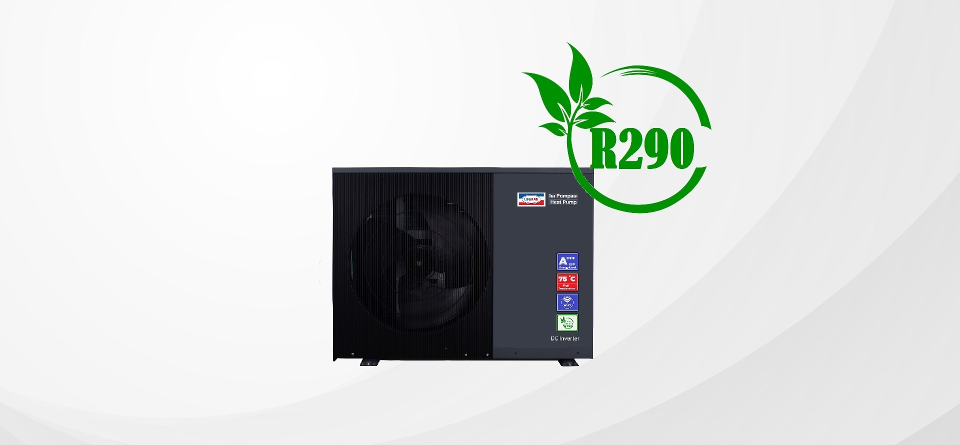 ÜNMAK HI-TEMP MONOBLOK ISI POMPASI ÜNMBHP-HT-16 KW